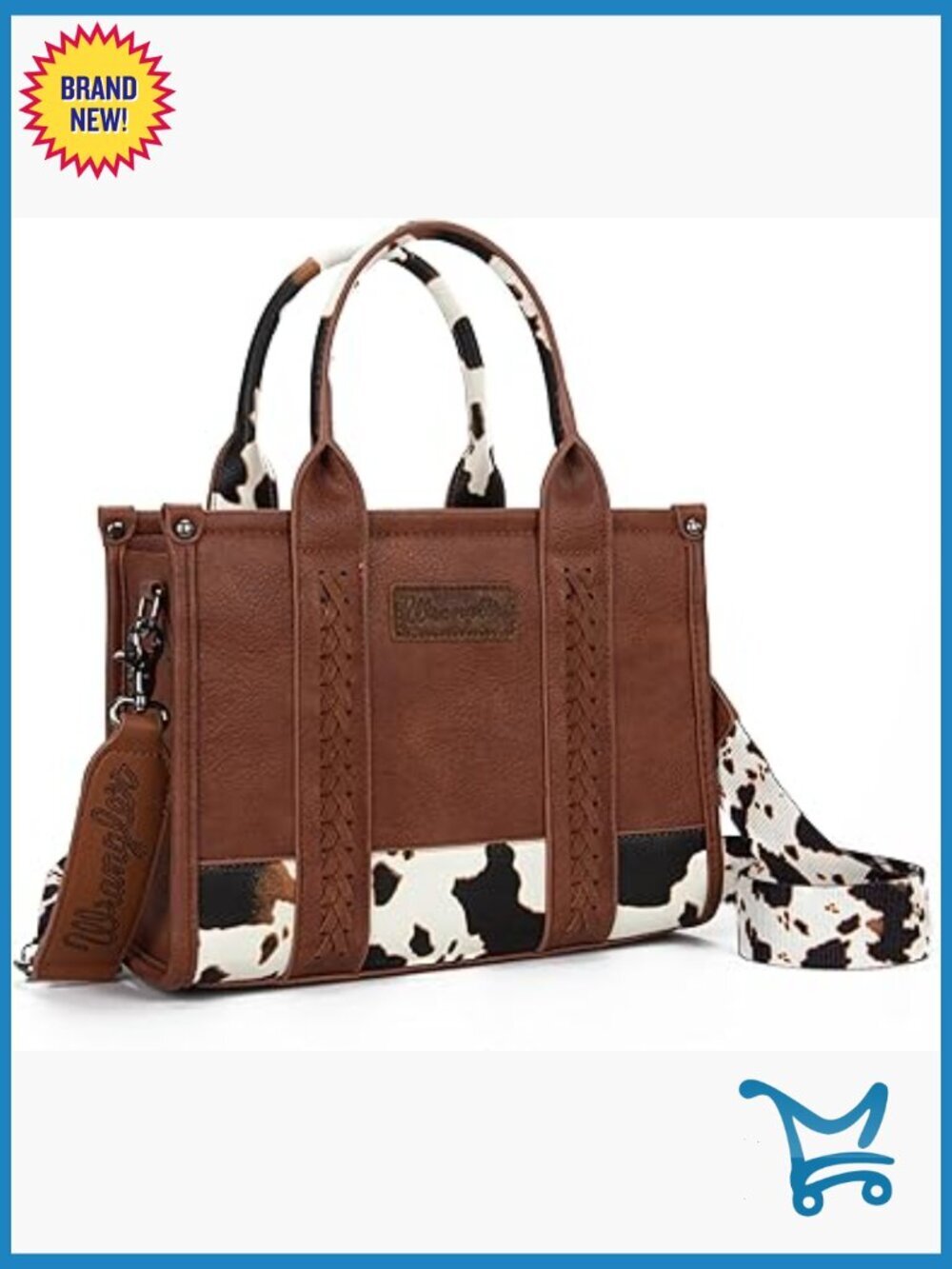 Structured Vegan Leather Tote Bag with Adjustable Strap